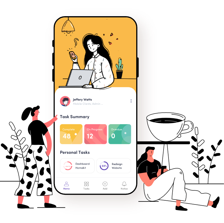 Preview of the Kariba Marketplace mobile app