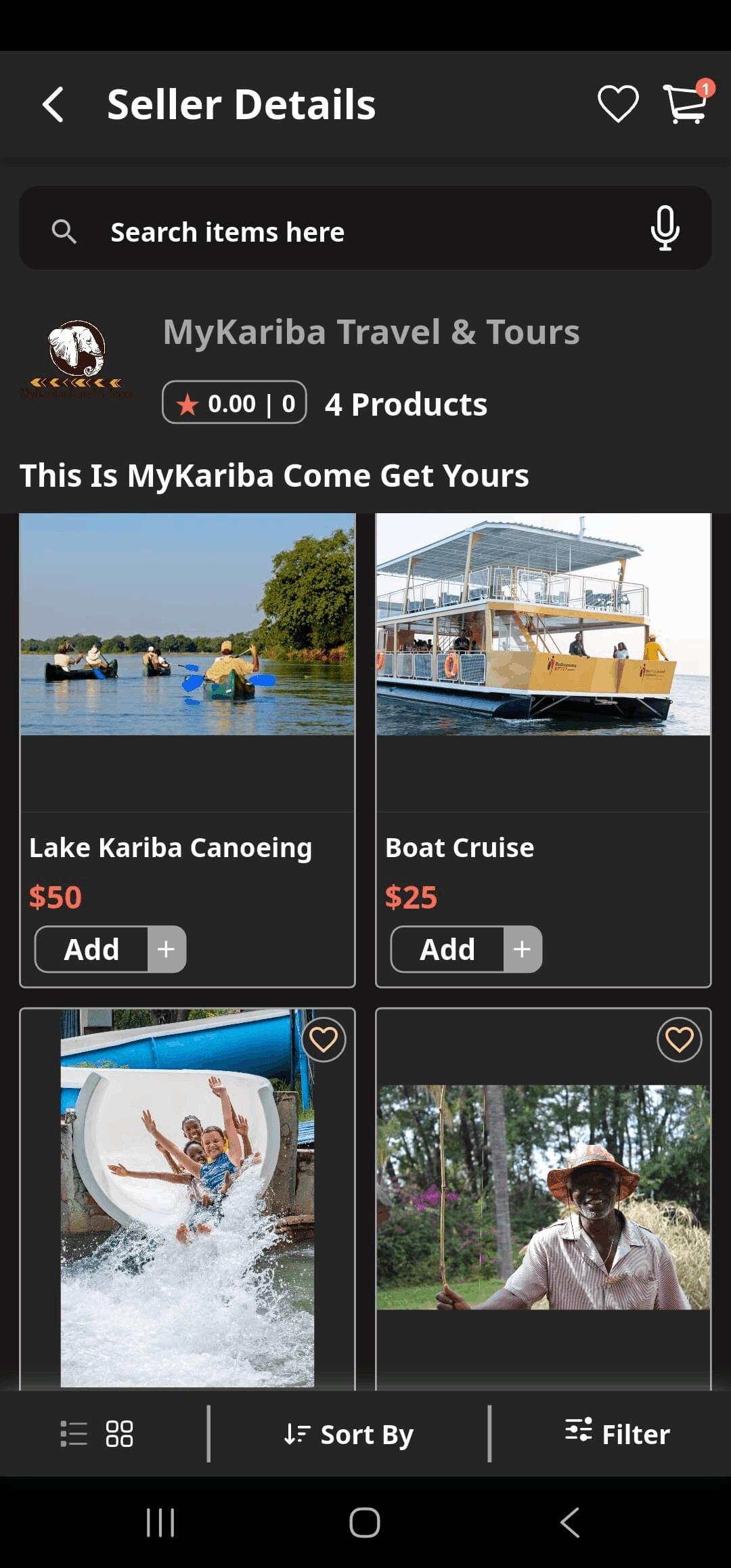 Kariba Marketplace app screenshot 4